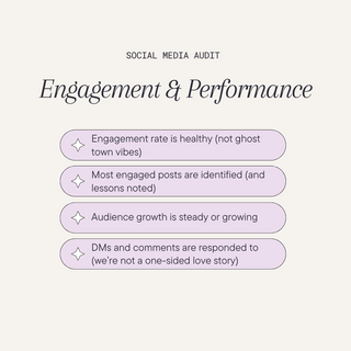 Social Media Audit