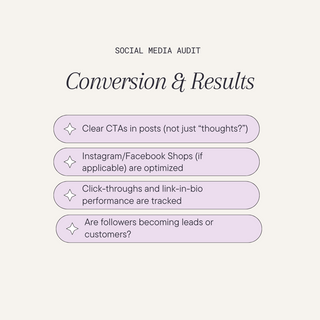 Social Media Audit