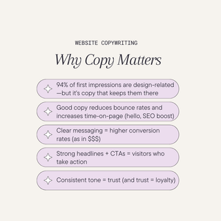Website Copywriting