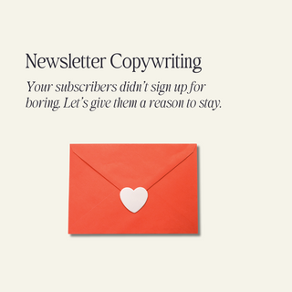 Newsletter (Copy-Dense)